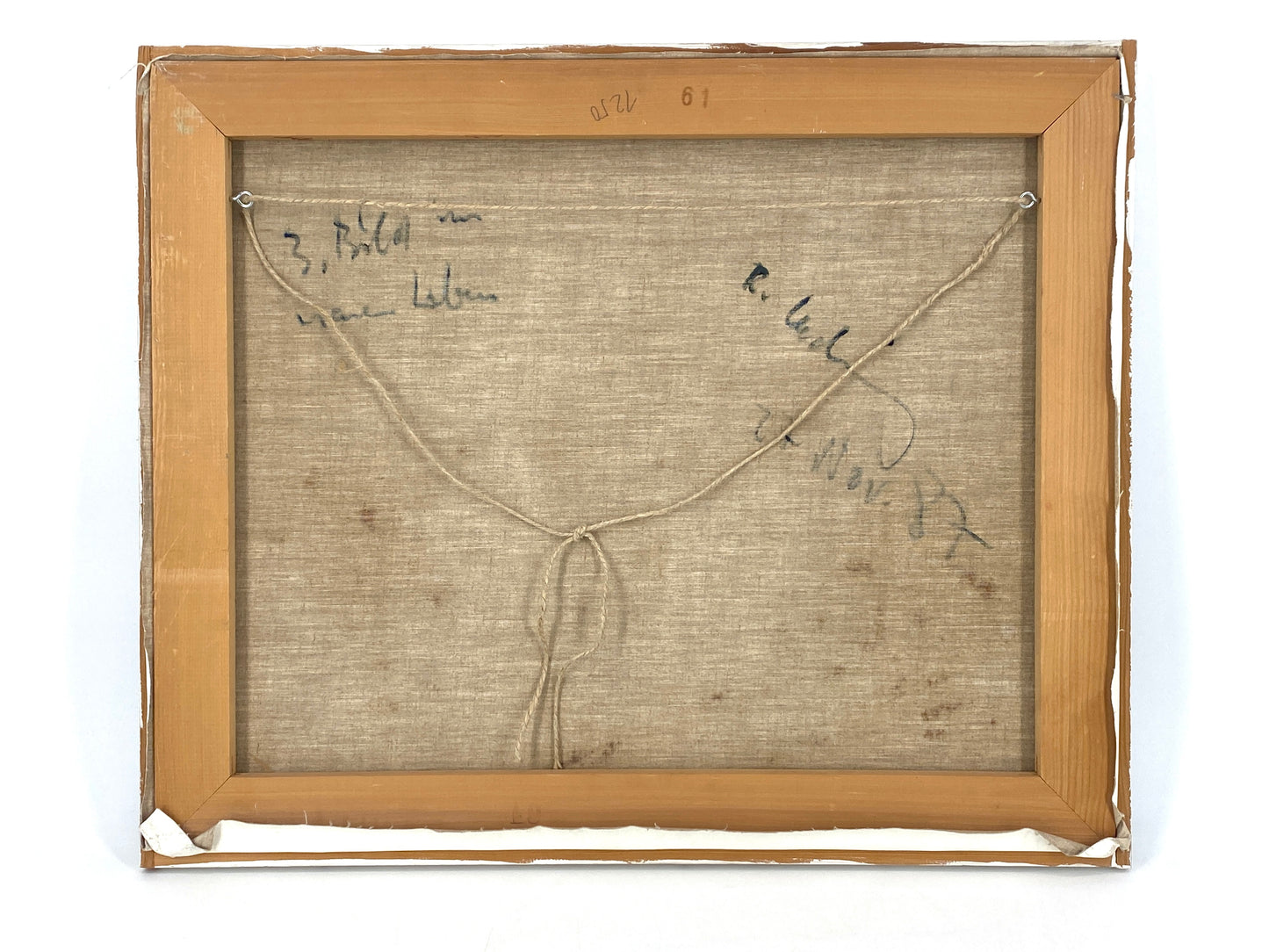 Ölgemälde "Amaryllen und Tulpen und Lilien" von Roland Ladwig auf Leinwand, 1987