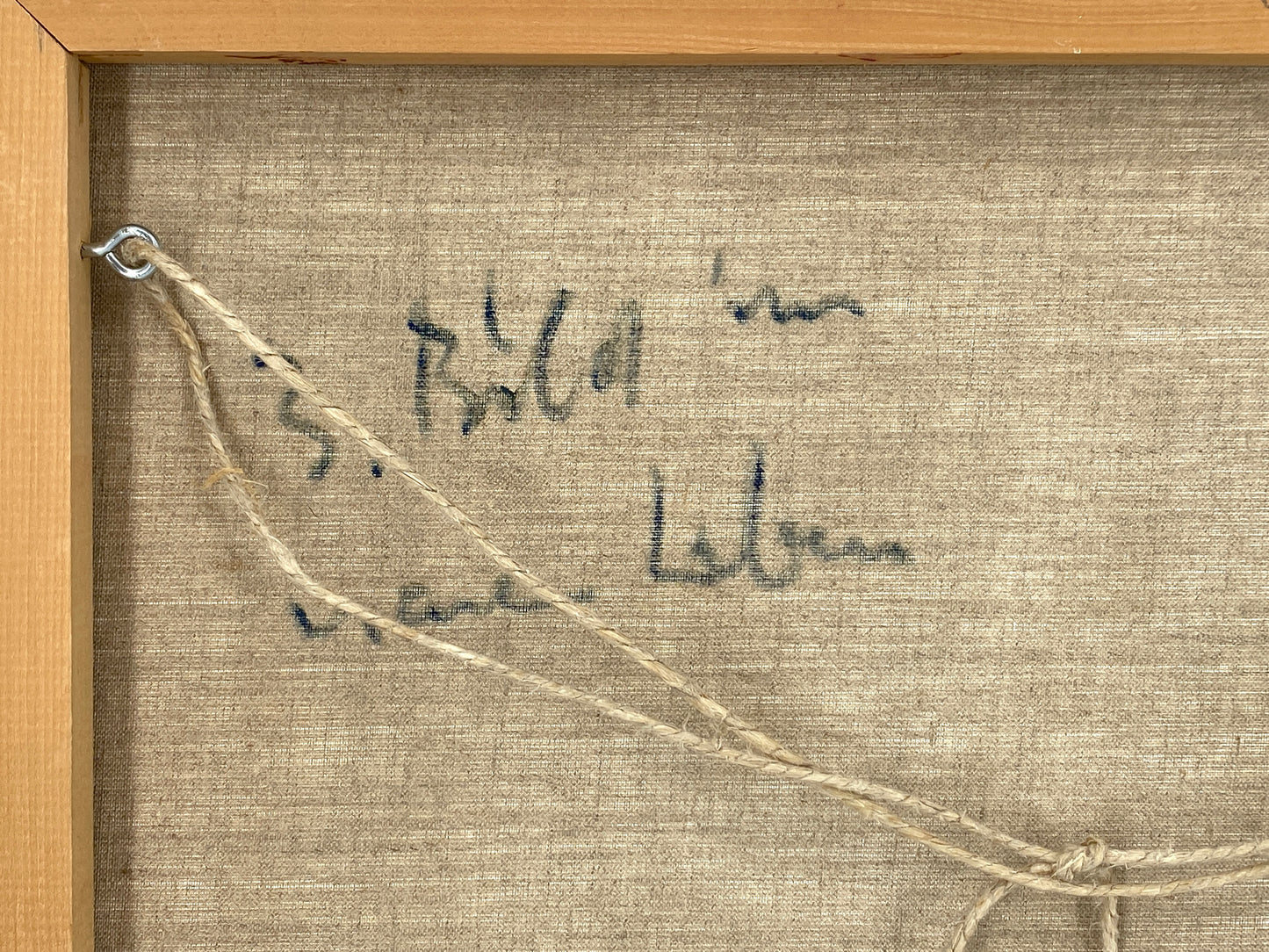 Ölgemälde "Amaryllen und Tulpen und Lilien" von Roland Ladwig auf Leinwand, 1987