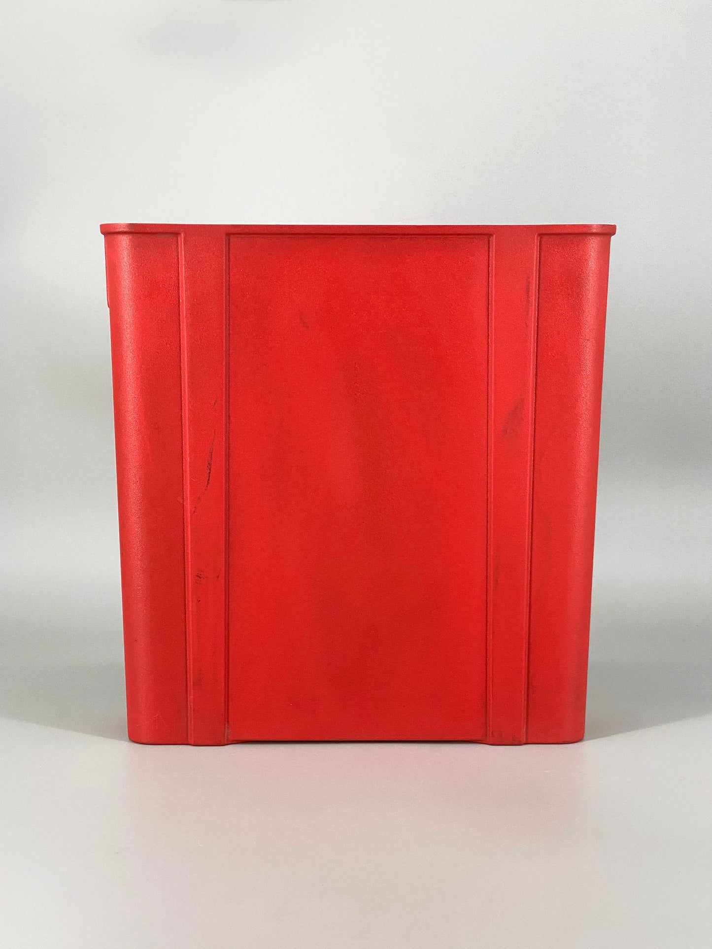 rote Schreibmaschine "Valentine" E. Sottsass und P. King für Olivetti, Italien, 70er