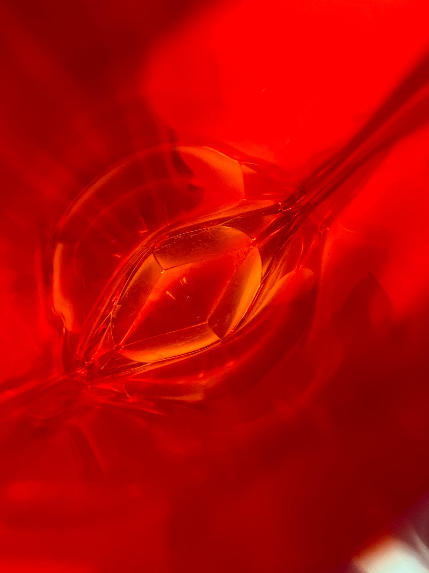 Murano Glas Vase von Flavio Poli, Italien, 1970er