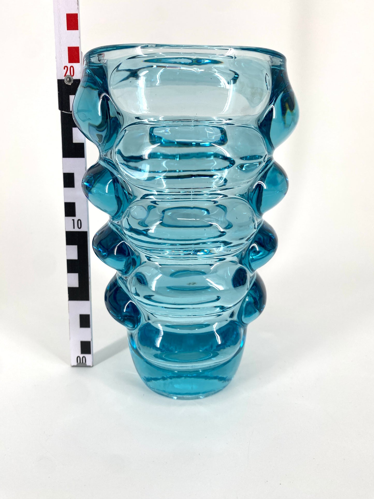 Glasvase von Vladislav Urban für Heřmanova huť, Tschechische Republik, 1962