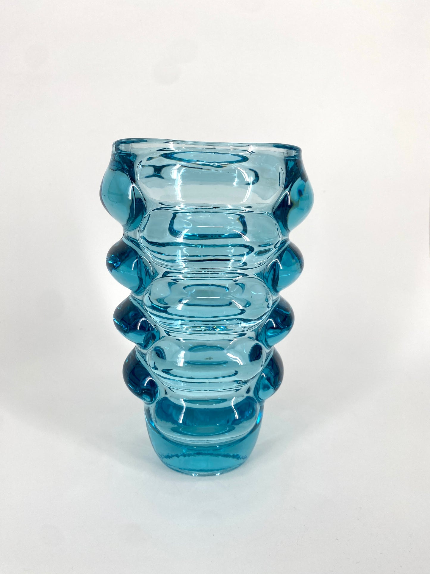 Glasvase von Vladislav Urban für Heřmanova huť, Tschechische Republik, 1962