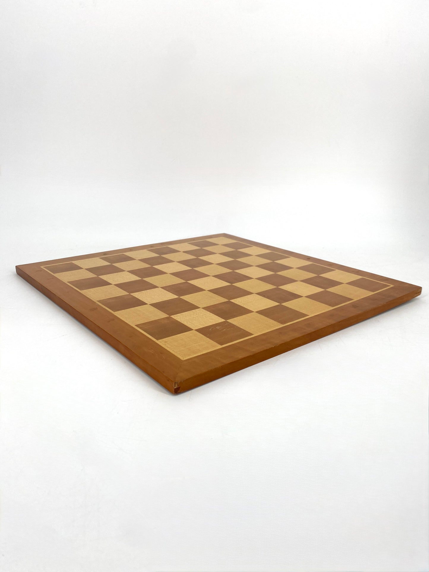 Schachbrett von Franz Carl Weber mit Intarsie, Schweiz