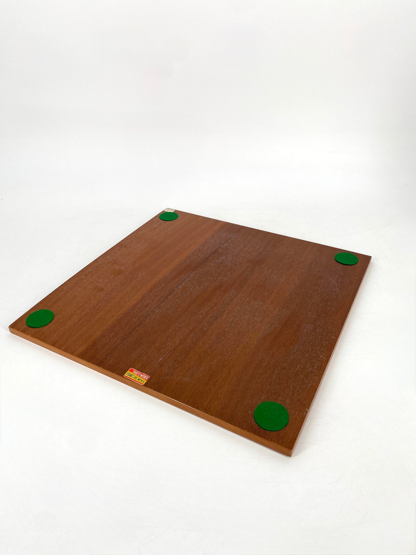 Schachbrett von Franz Carl Weber mit Intarsie, Schweiz