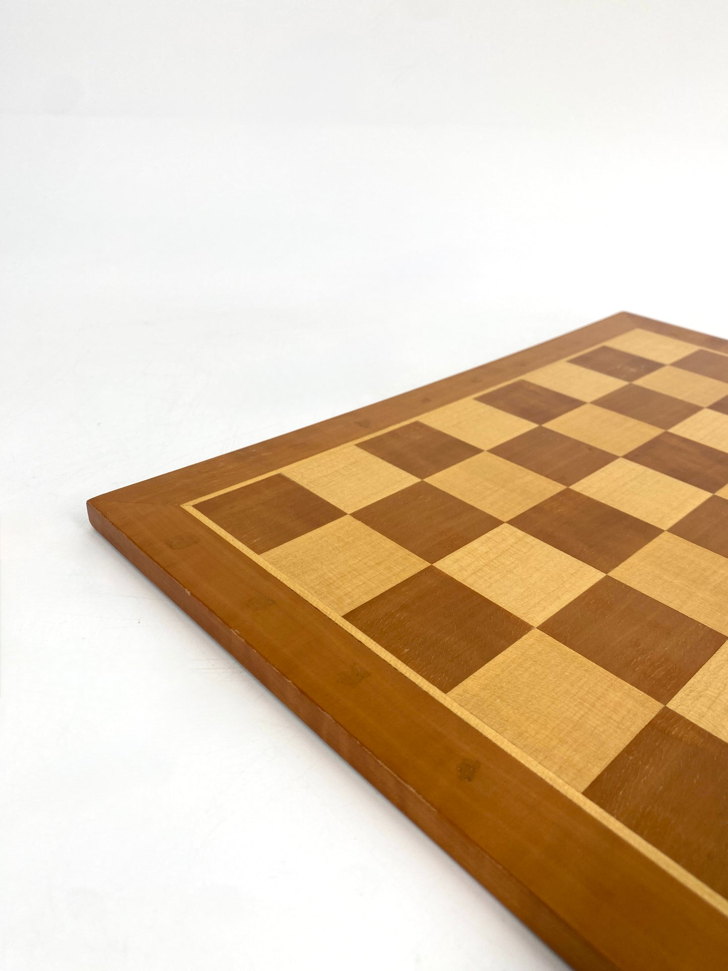 Schachbrett von Franz Carl Weber mit Intarsie, Schweiz