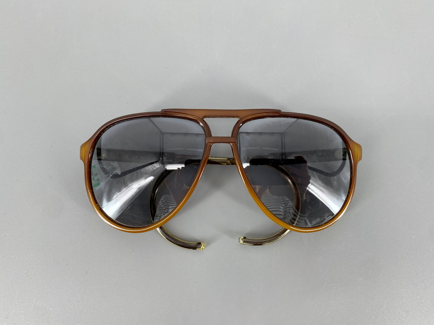 Sonnenbrille von Bollé, Pilotenbrille, Frankreich, 1980er