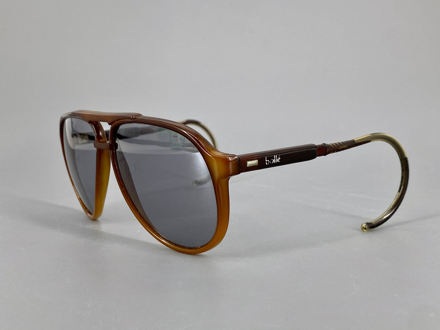 Sonnenbrille von Bollé, Pilotenbrille, Frankreich, 1980er