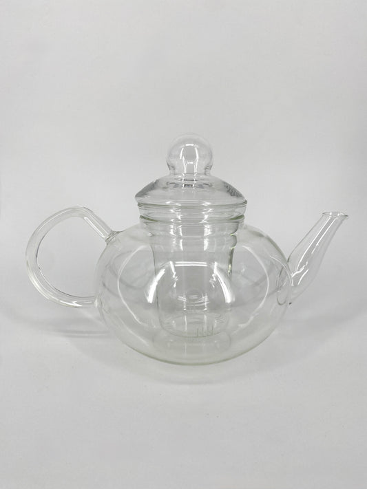 Teekanne Jenaer Glas von W. Wagenfeld, Deutschland