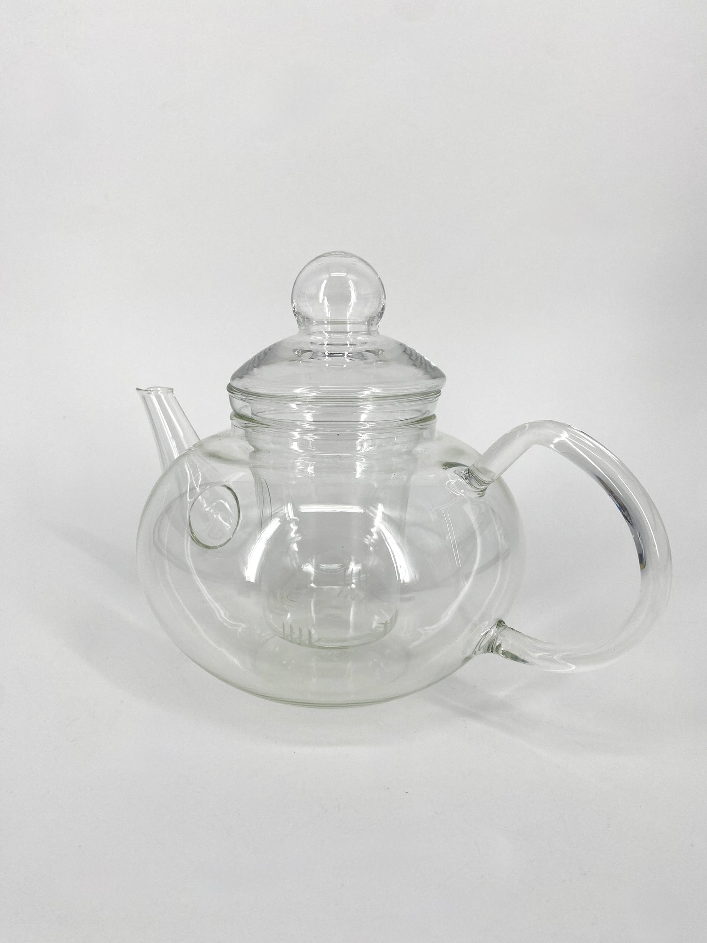 Teekanne Jenaer Glas von W. Wagenfeld, Deutschland