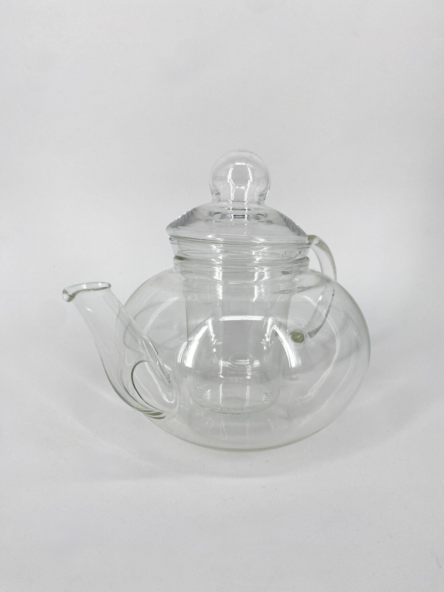 Teekanne Jenaer Glas von W. Wagenfeld, Deutschland