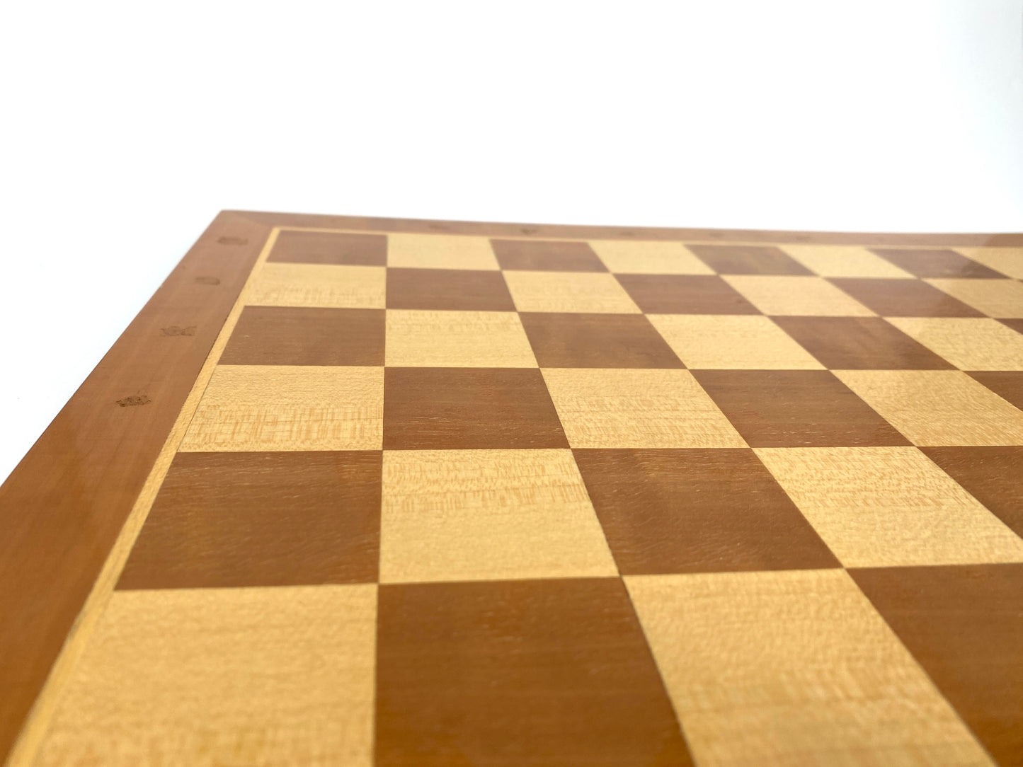 Schachbrett von Franz Carl Weber mit Intarsie, Schweiz