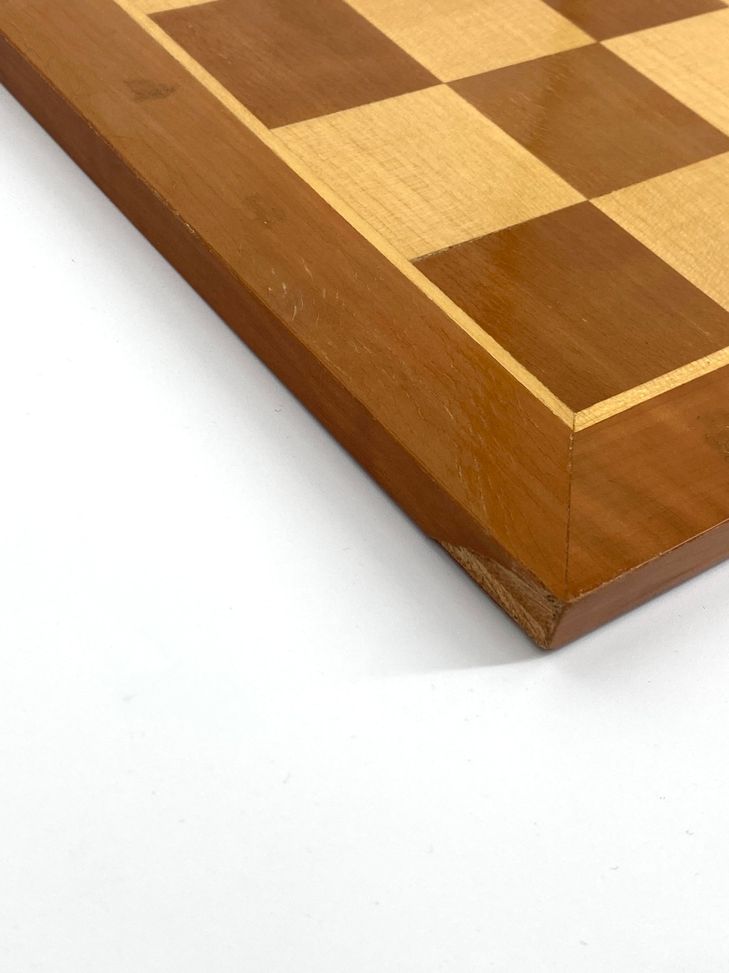 Schachbrett von Franz Carl Weber mit Intarsie, Schweiz