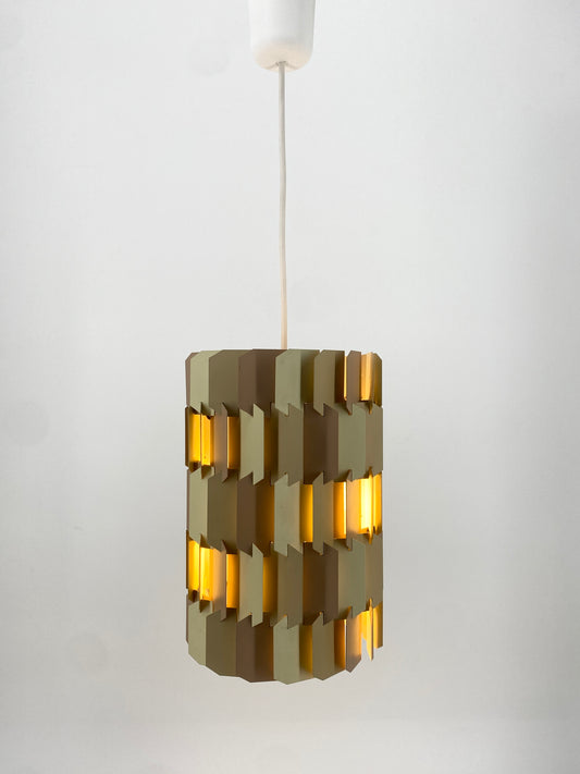 Deckenlampe "Facet" von Louis Weisdorf für Lyfa, Dänemark 1960er