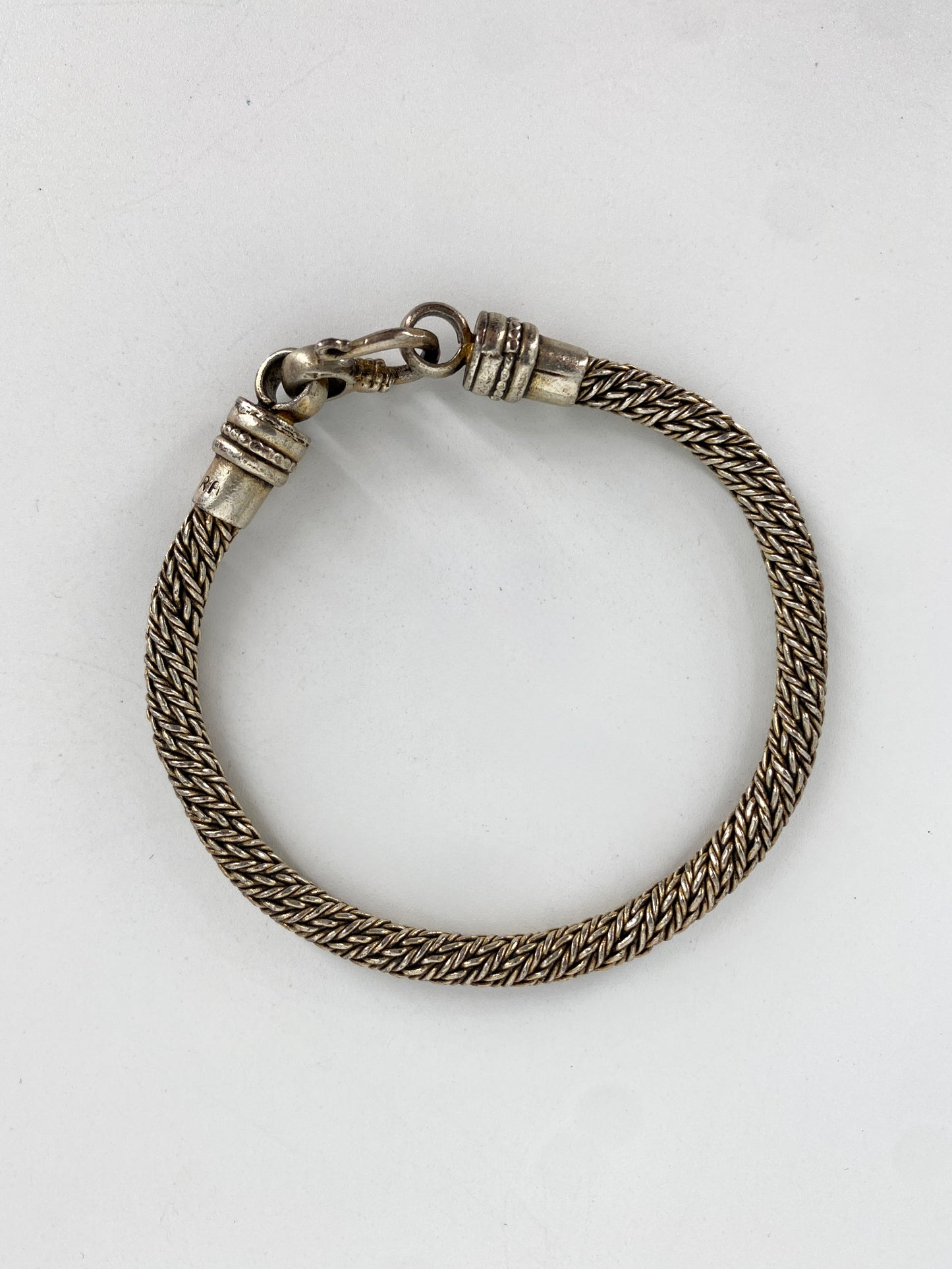 2 Armbänder aus Silber, Indien
