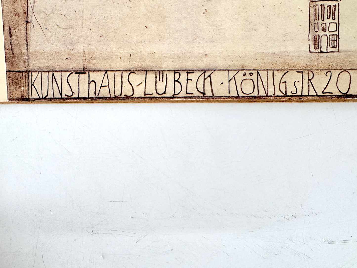 Horst Janssen - Stiefmütterchen. Kunsthaus Lübeck