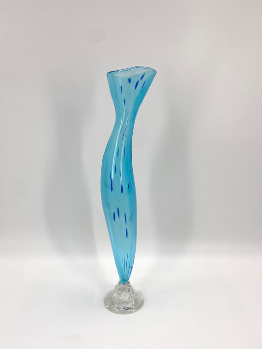 Vase "Tirreno" (Serie "Vasi del mare") von Anna Gili für Salviati, 1992