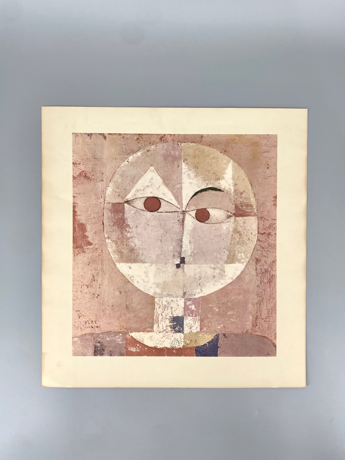 Paul Klee - Senecio (Baldkreis). Kunstdruck