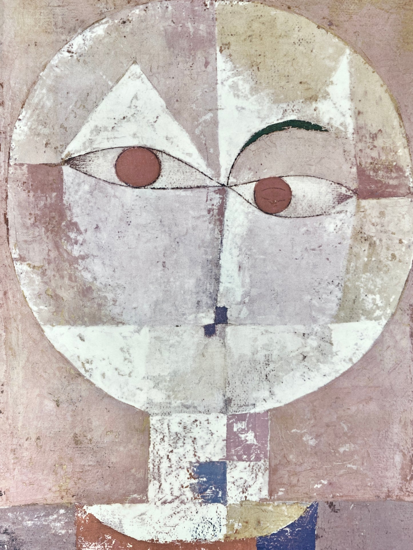 Paul Klee - Senecio (Baldkreis). Kunstdruck