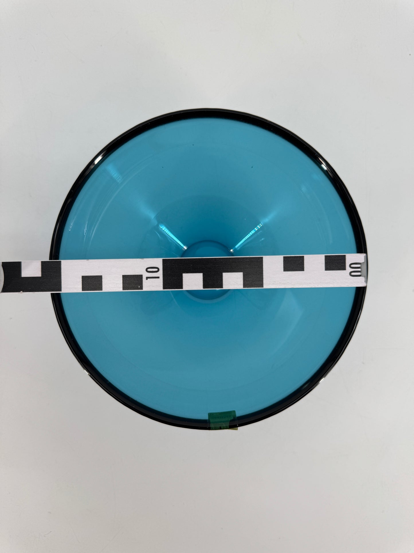 Set aus 3 blauen Glasschalen von Sven Palmqvist für Orrefors, Schweden 60er Jahre