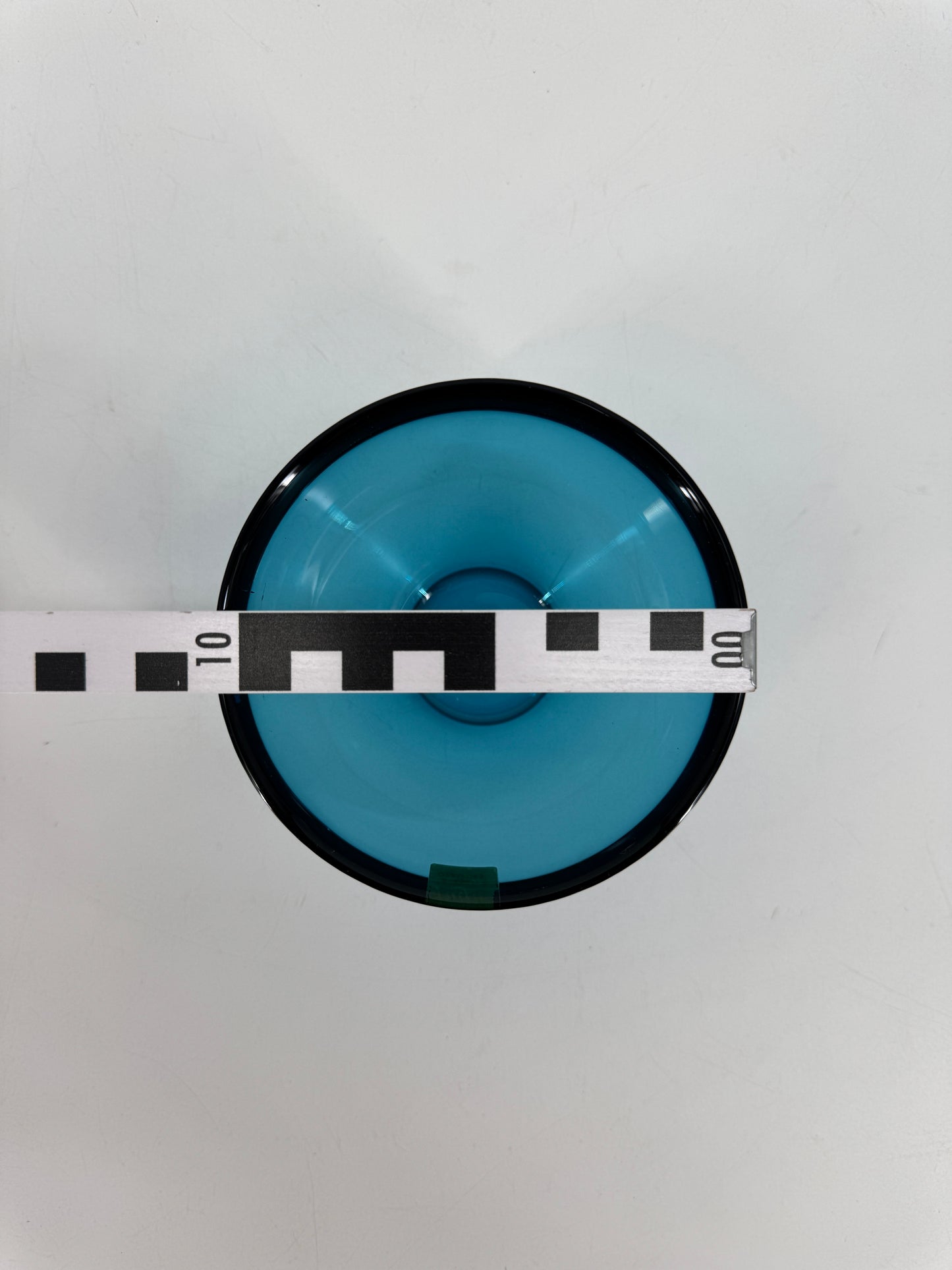 Set aus 3 blauen Glasschalen von Sven Palmqvist für Orrefors, Schweden 60er Jahre