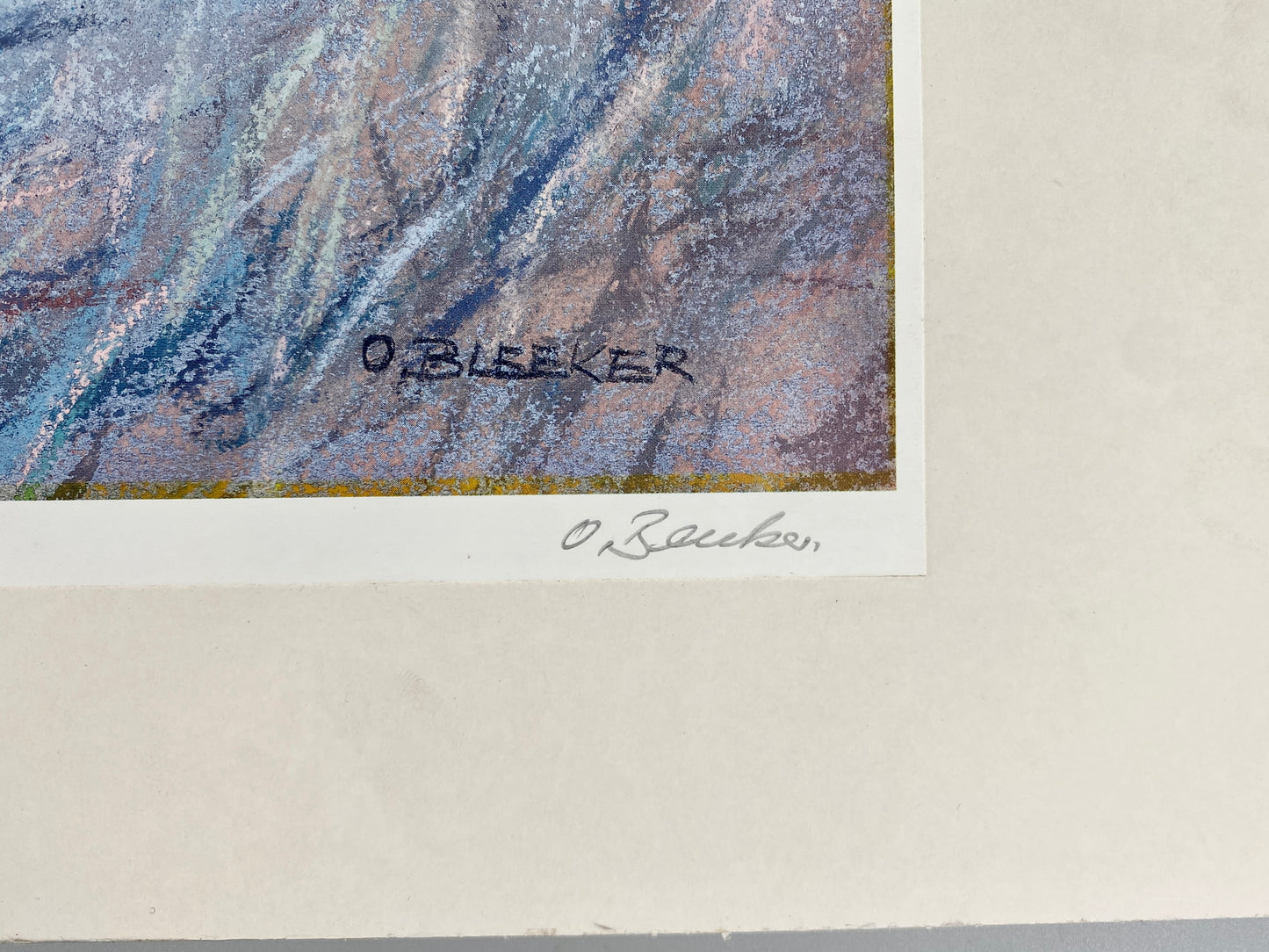 Otfried Bleeker - Mohnblumen, Kunstdruck