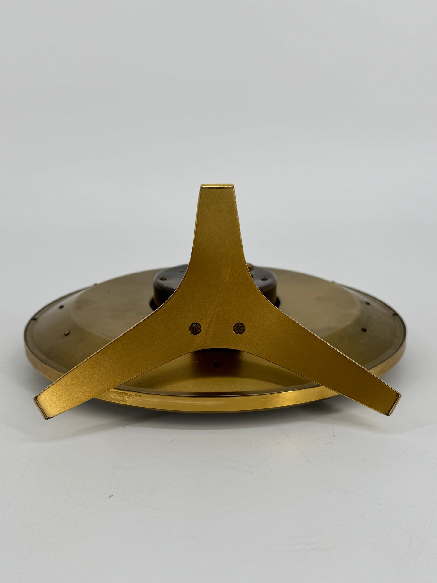 Eine Junghans Meister Tischuhr aus Messing, Deutschland 50er Jahre