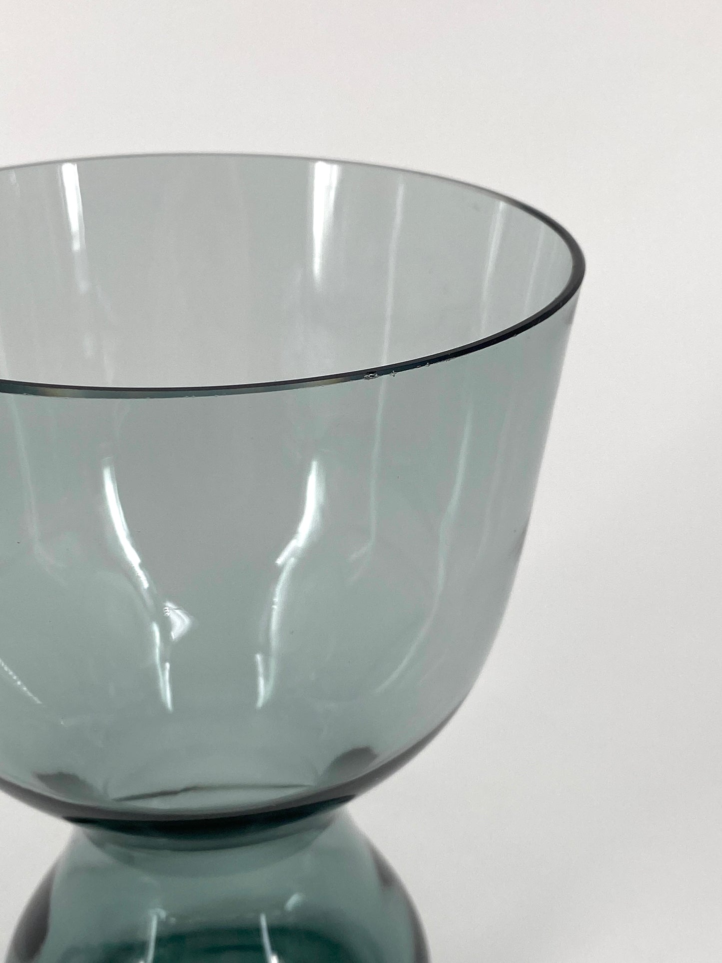 Glas Vase von Wilhelm Wagenfeld für WMF, Deutschland, 60er