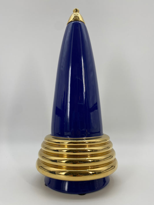 Keramikvase Modell "2" von Ugo la Pietra für Superego Editions, Italien, um 1990