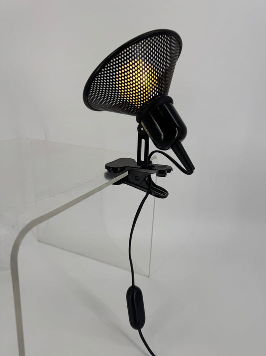 Klemmlampe mit Gitterlochschirm von Brilliant Leuchten, Deutschland 1980er