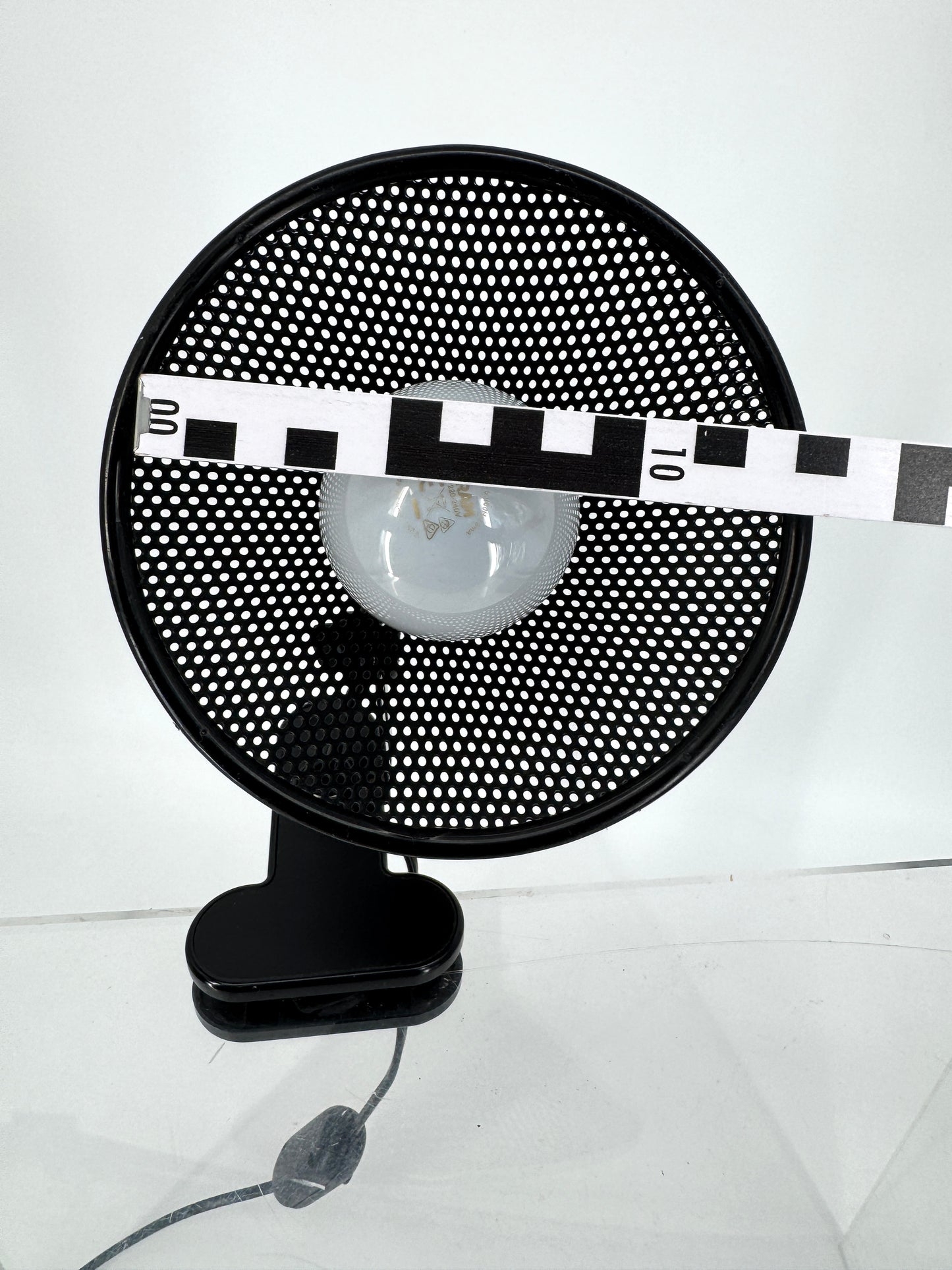 Klemmlampe mit Gitterlochschirm von Brilliant Leuchten, Deutschland 1980er