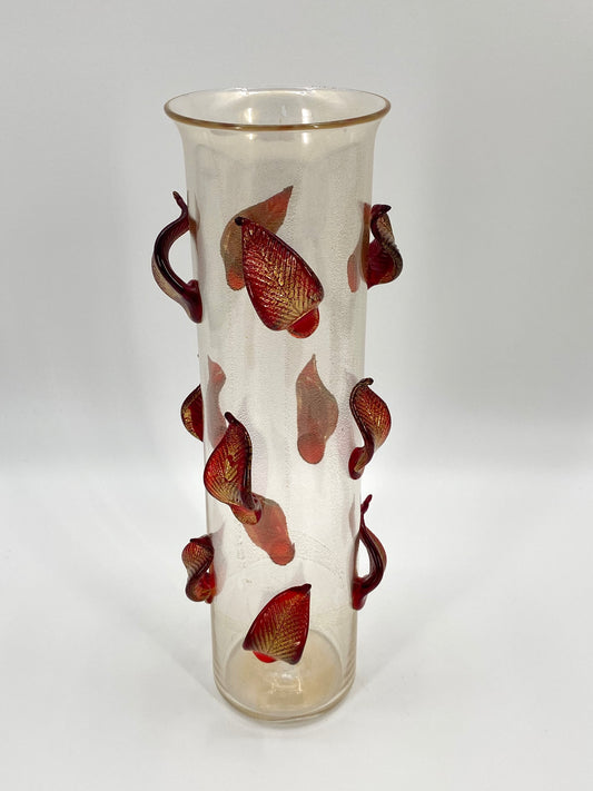 Vase "Foglie" (Serie "Cromatic Transparencies") von Cleto Munari, 2002