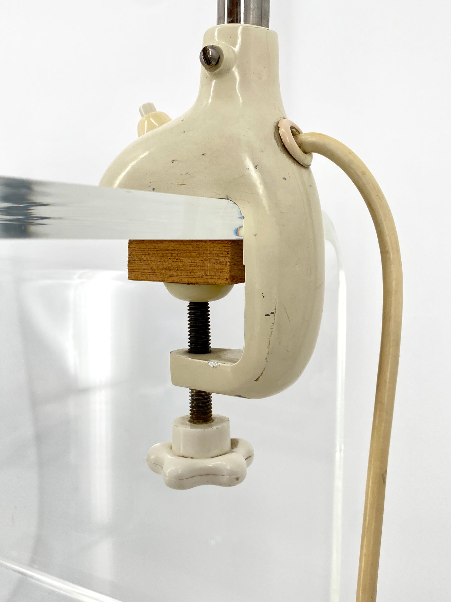 Bauhaus-Klemmlampe "6740" von Christian Dell für Kaiser Idell, 1930er