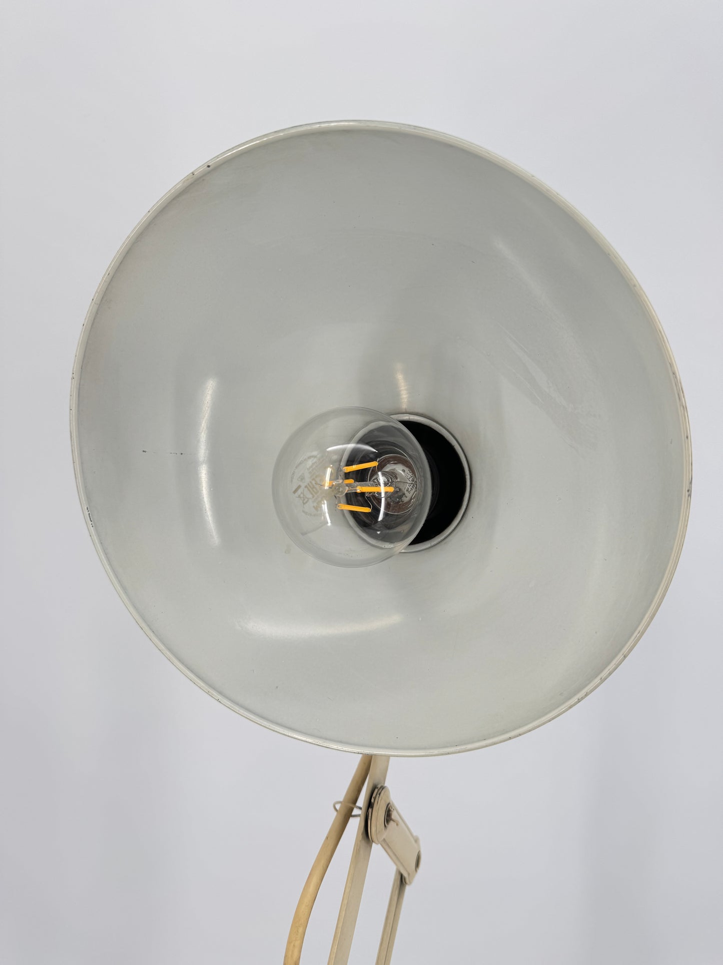 Kaiser Scherenlampe Bauhaus Modell 6718 Weiß