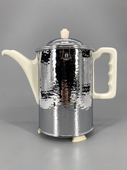 1,4 L Thermoskanne von SUS Bauscher-Lizenz, mit Porzellan von Fürstenberg, Deutschland, 30er