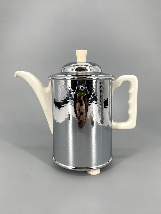 0,5 L Thermoskanne von SUS Bauscher-Lizenz, mit Porzellan von Thomas (Rosenthal), Deutschland, 30er