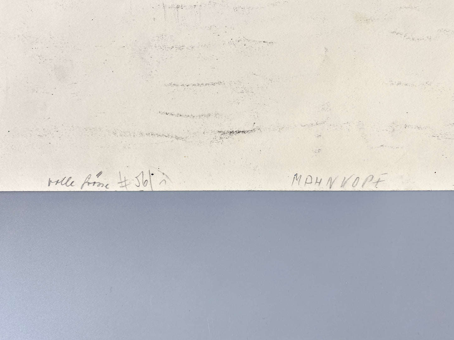3x Gemälde, Wachsmalstift. Mosel, Haus am Hang