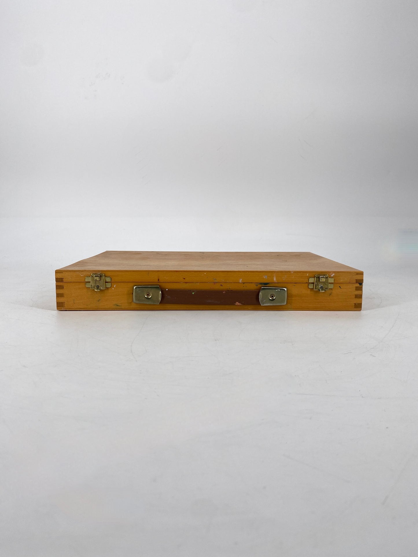 Malkasten aus Holz vom Künstlerbedarf Josef Kuri aus Freiburg, Deutschland