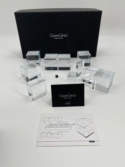 Kunstobjekt von Nendo (Oki Santo) für Gaia & Gino aus Swarovski Kristallglas, 2010