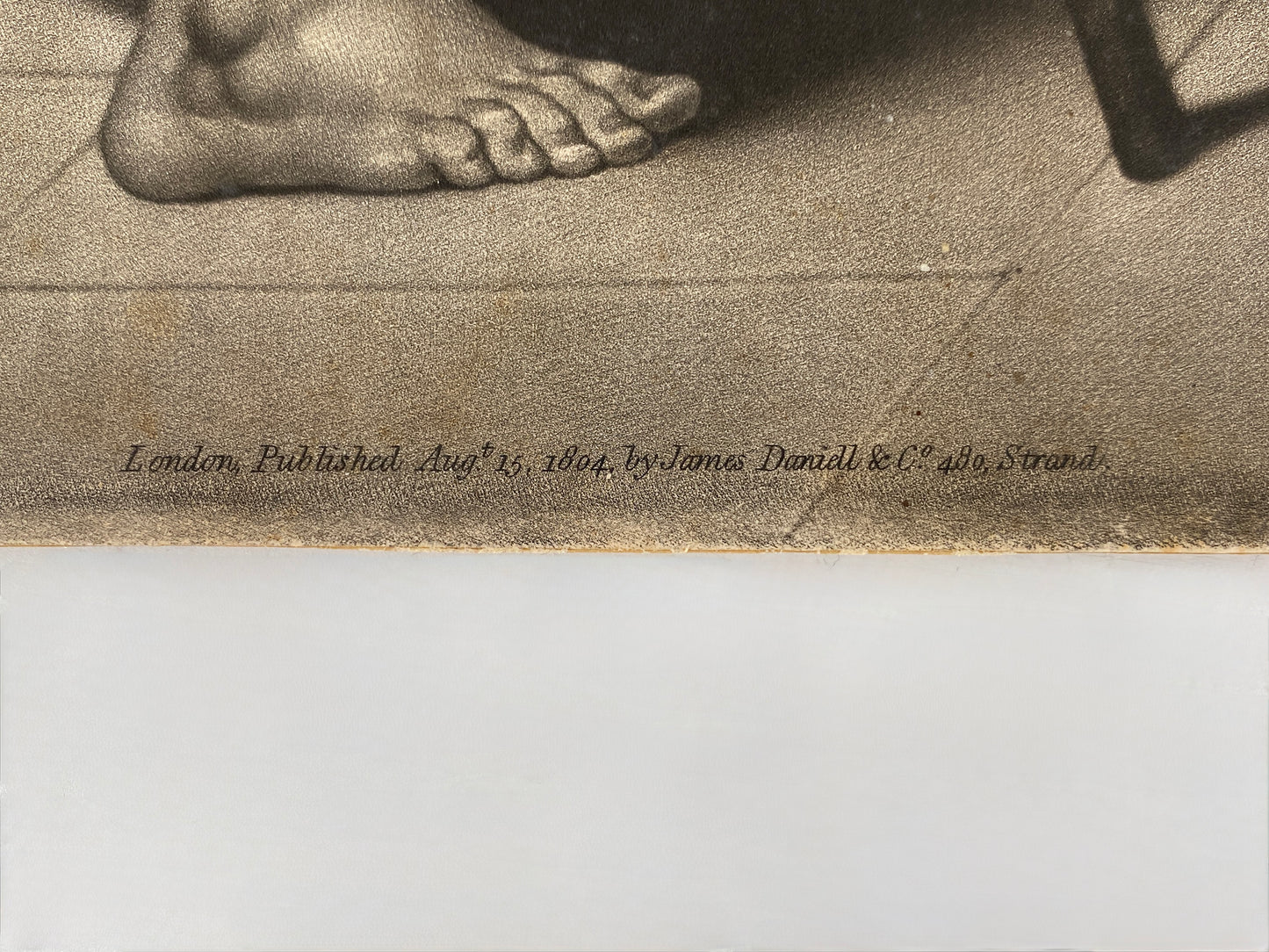 Klassizistisches Mezzotinto von Henry Singleton (1766–1839), London 1804