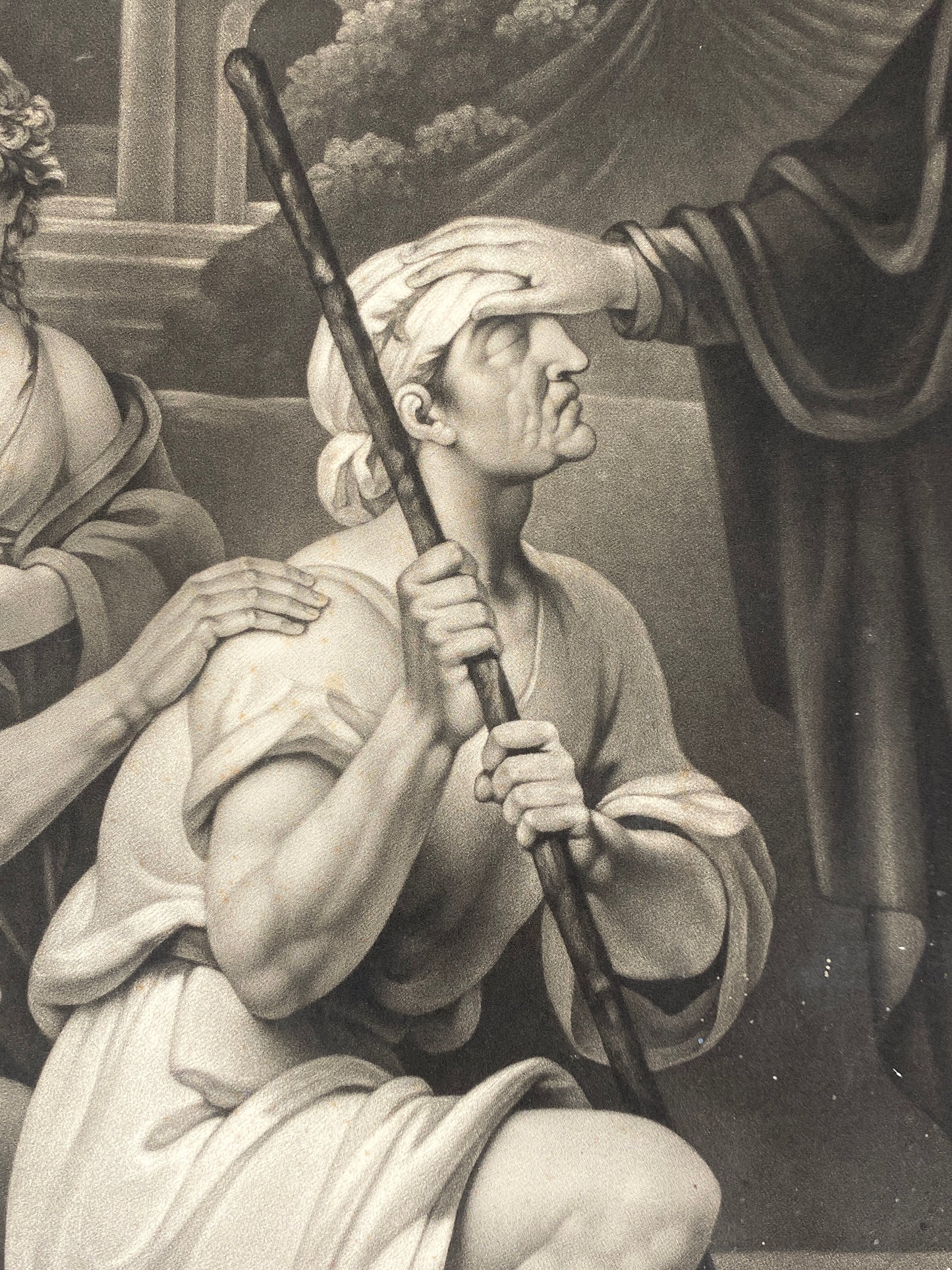 Klassizistisches Mezzotinto von Henry Singleton (1766–1839), London 1804