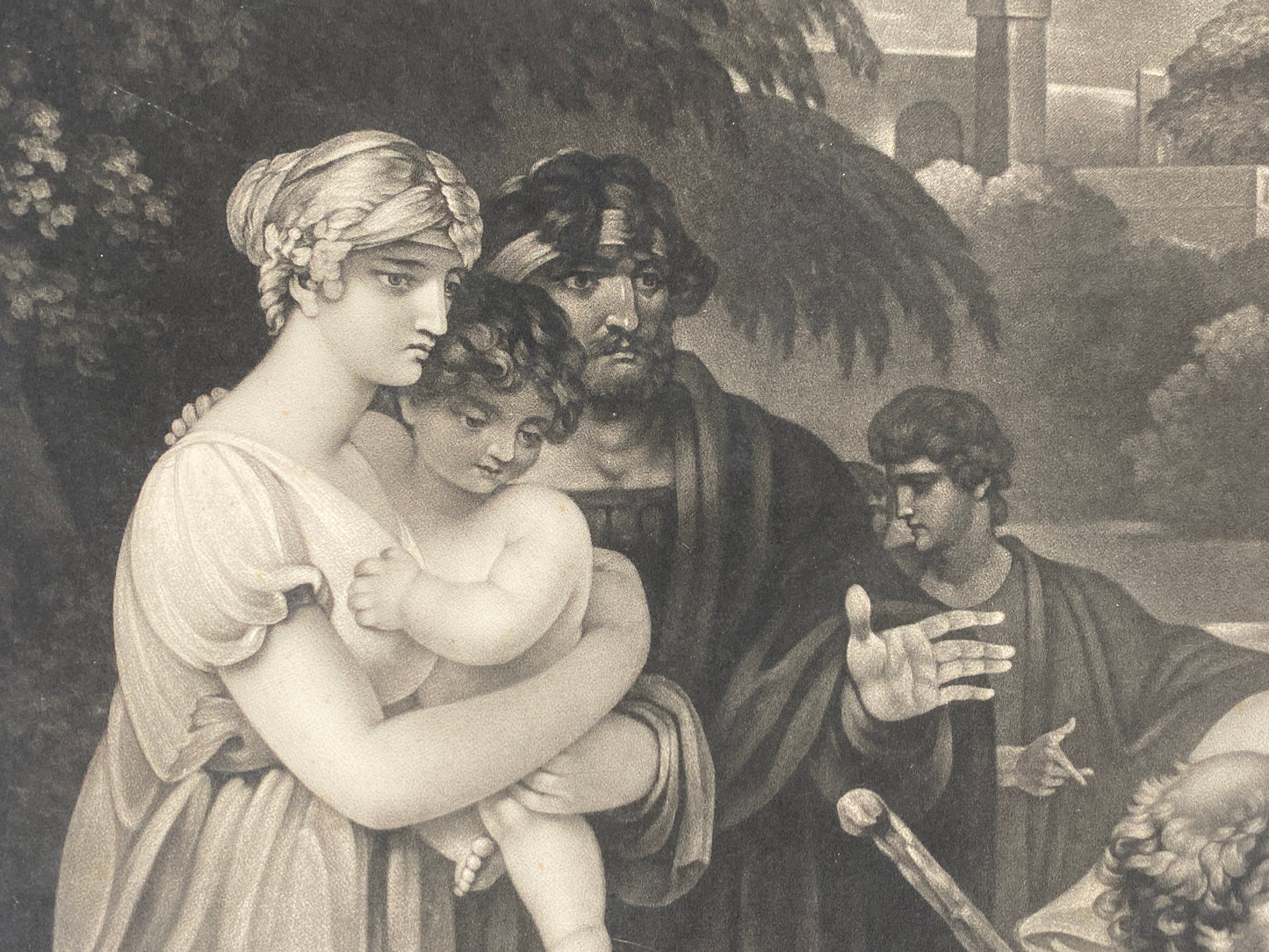 Klassizistisches Mezzotinto von Henry Singleton (1766–1839), London 1804