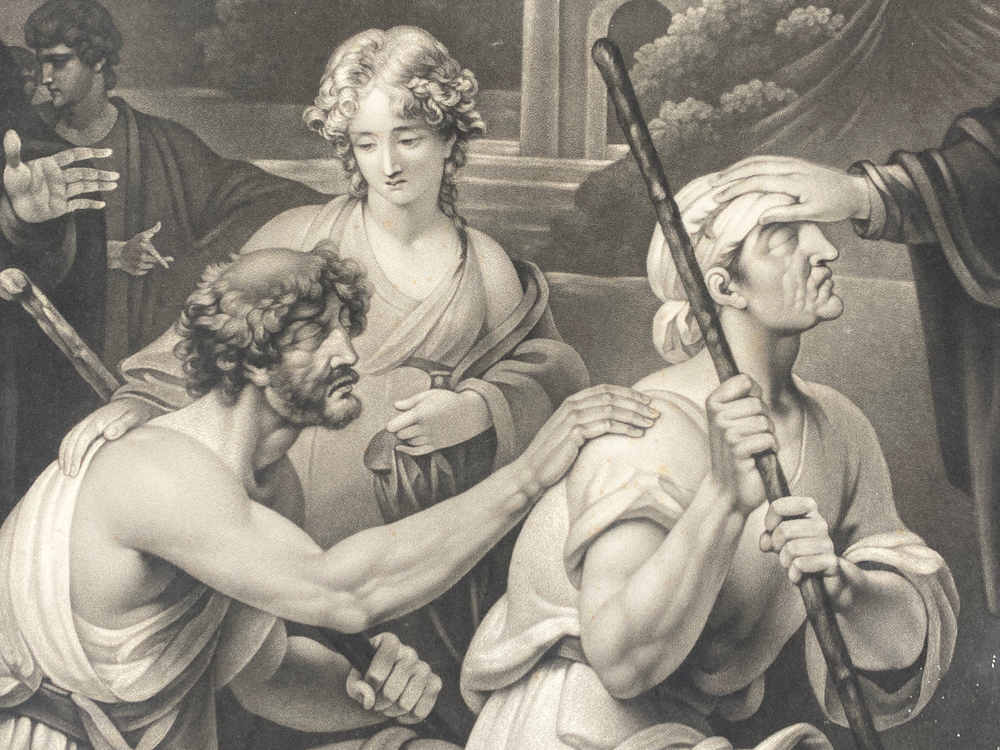 Klassizistisches Mezzotinto von Henry Singleton (1766–1839), London 1804