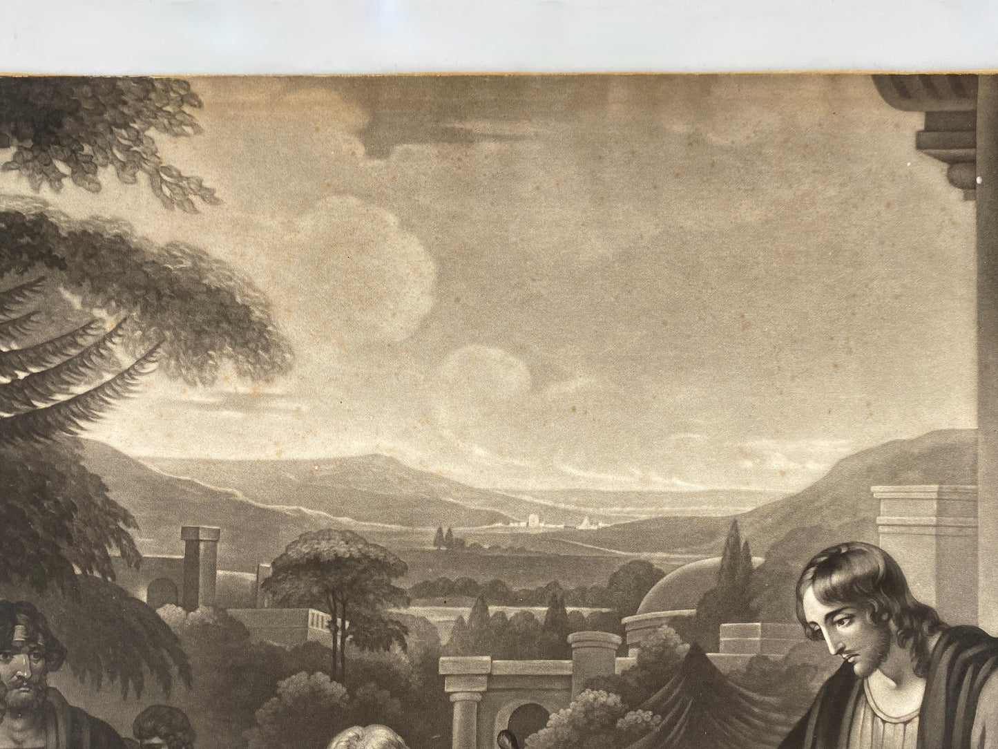 Klassizistisches Mezzotinto von Henry Singleton (1766–1839), London 1804