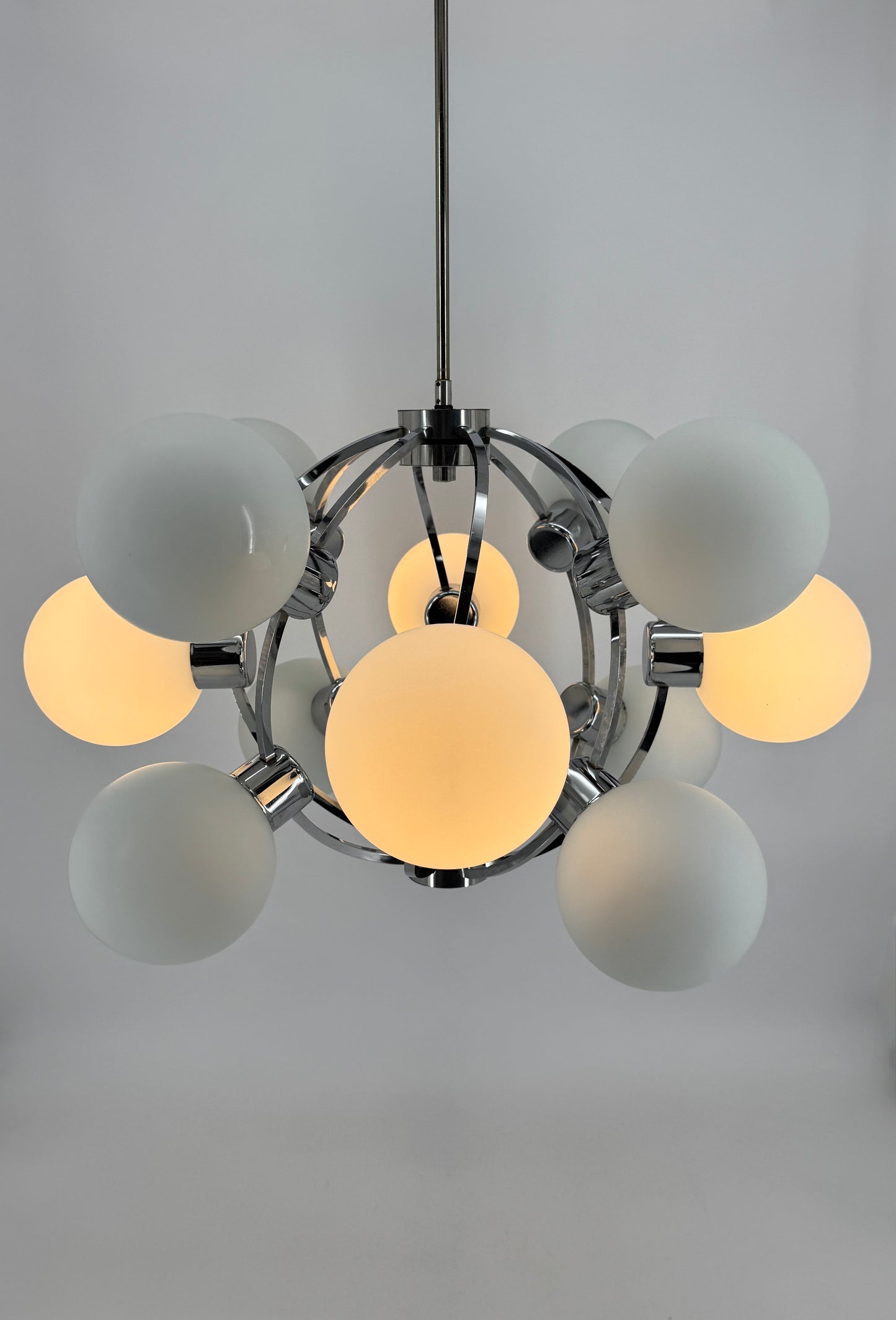 Aussergewöhnlihce Space Age Design Sputnik Deckenlampe, um 1970