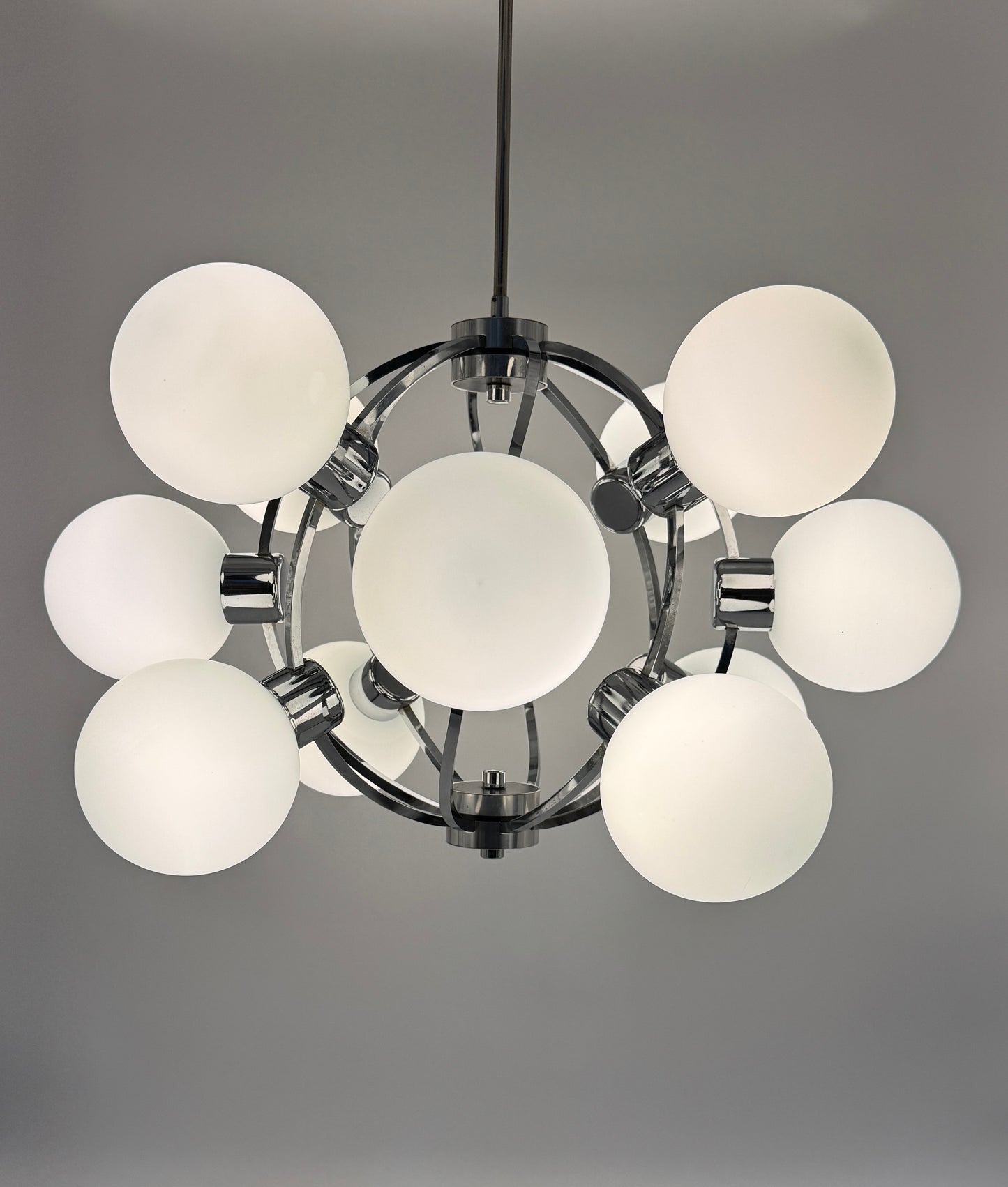 Aussergewöhnlihce Space Age Design Sputnik Deckenlampe, um 1970