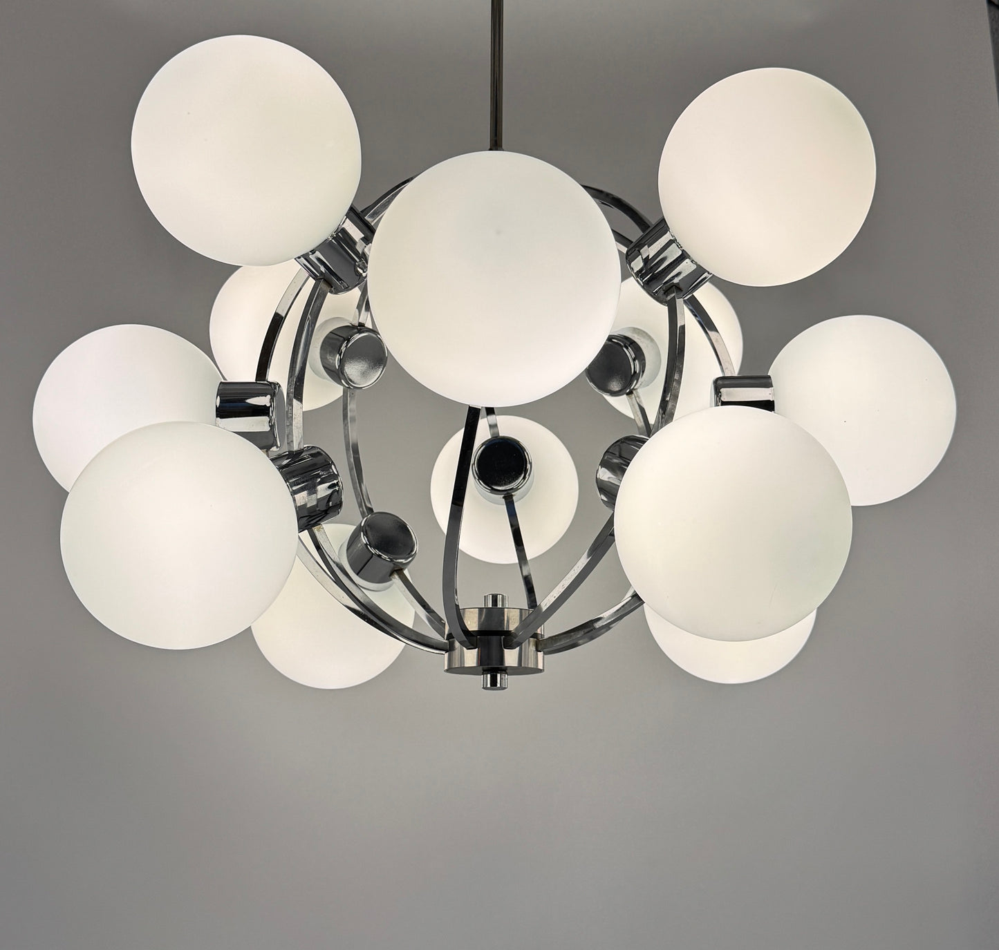 Aussergewöhnlihce Space Age Design Sputnik Deckenlampe, um 1970