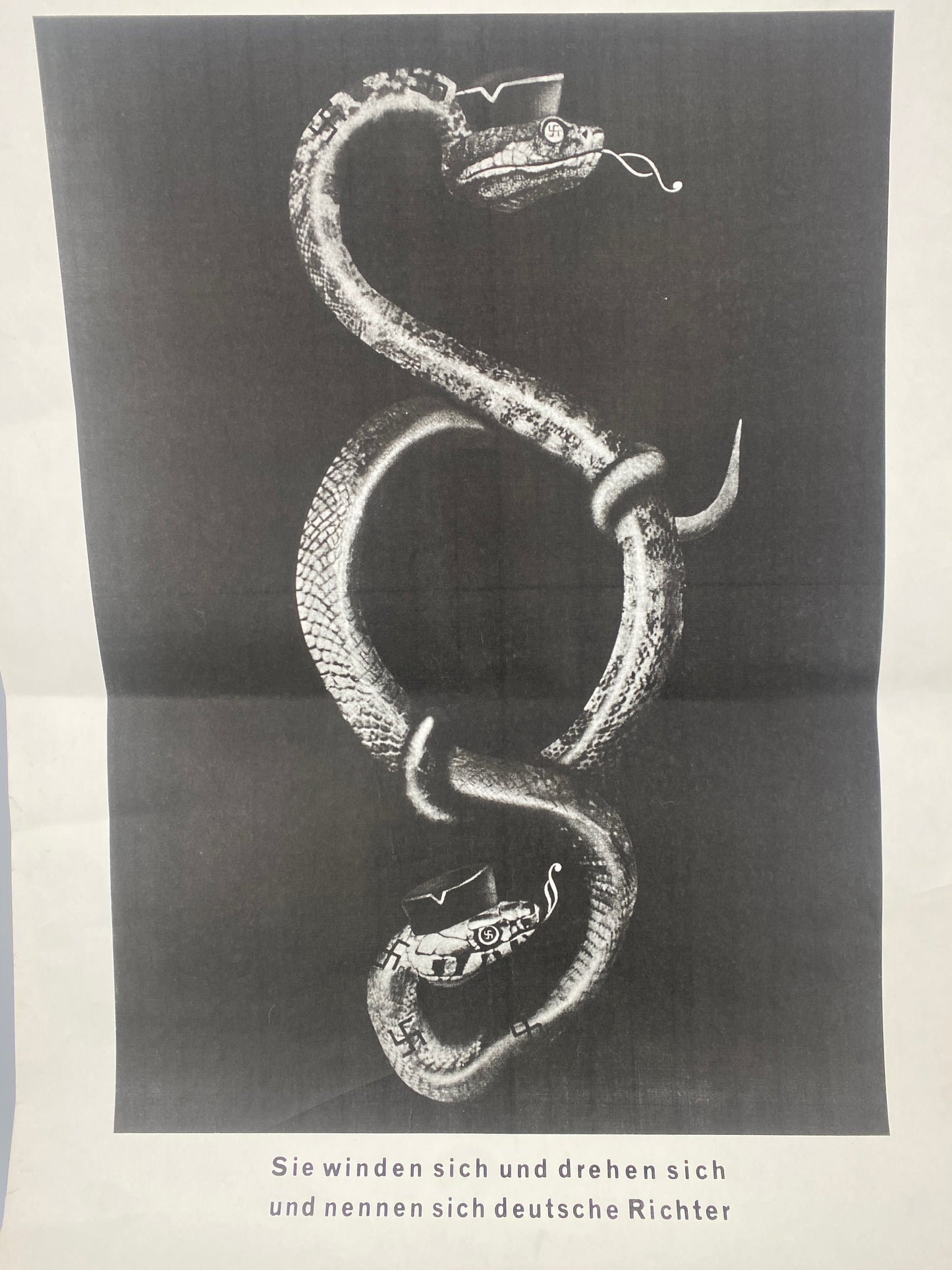 nGbk Berlin, John Heartfield - Zum Brandstifter Prozess, Original-Plakat