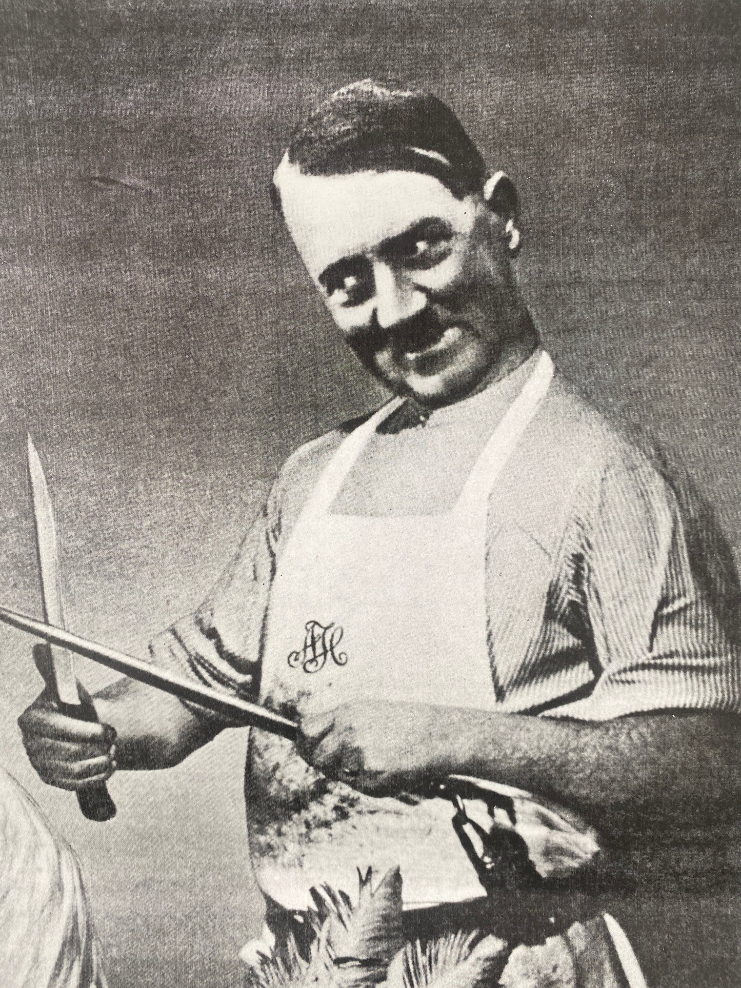 nGbk Berlin, John Heartfield - Nur keine Angst, er ist Vegetarier..., Original-Plakat