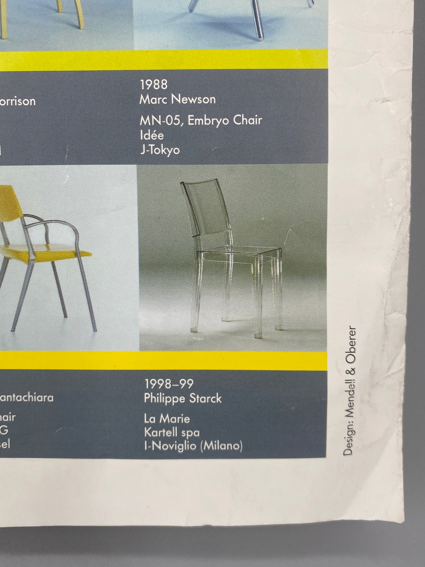Plakat, Vitra Design Museum Collection. 1800 - 1988
