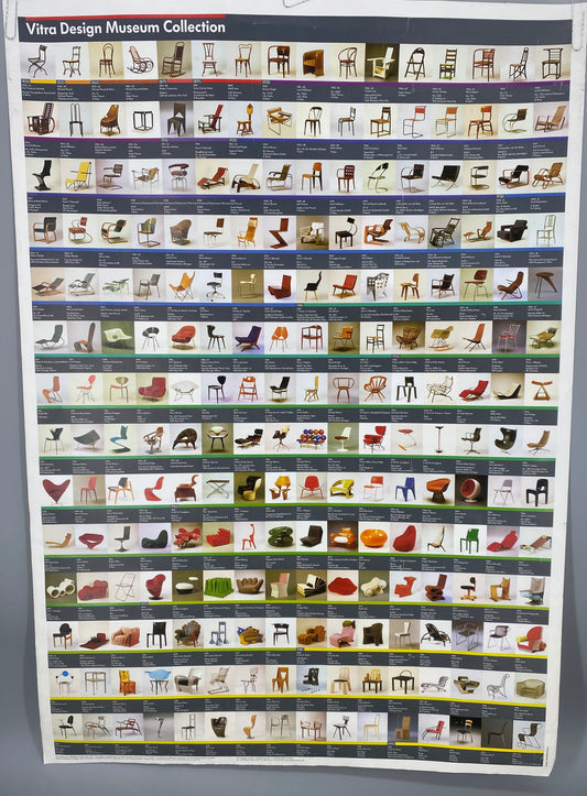 Plakat, Vitra Design Museum Collection. 1820 - 1986